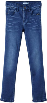 jongens jeans Dark denim - 134