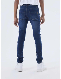 jongens jeans Dark denim - 140