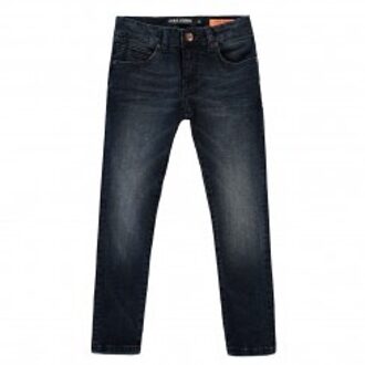 Jongens Jeans DAVIS super skinny fit - Black Blue - Maat 158