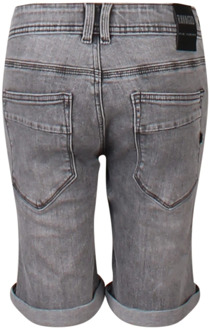 jongens korte broek Grey denim - 116-122