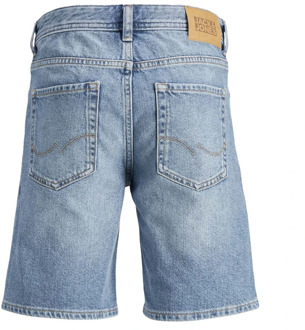 jongens korte broek Medium denim - 146