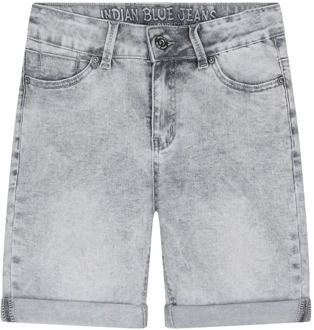Jongens korte jeans andy light Grijs - 128