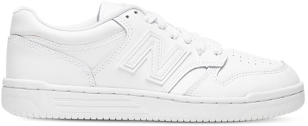 Jongens Lage Witte Sneakers New Balance , White , Heren - 36 EU