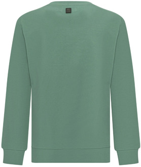 jongens longsleeve Donker groen - 164-170