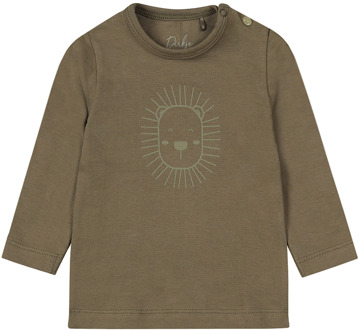 jongens longsleeve Donker groen - 56