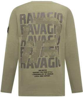 jongens longsleeve Mos - 116-122