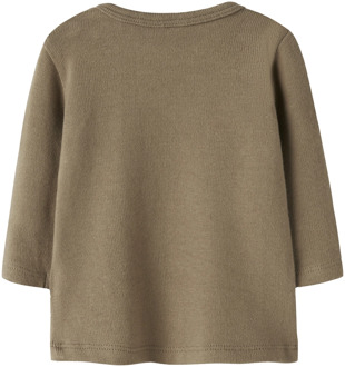 jongens longsleeve Zand - 56