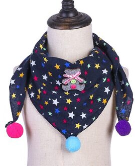 Jongens Meisjes Herfst Winter Kraag Sjaal Baby Driehoek Katoen Afdrukken Sjaal Wrap Baby Leuke Gedrukt Sjaals 1