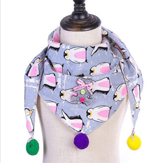 Jongens Meisjes Herfst Winter Kraag Sjaal Baby Driehoek Katoen Afdrukken Sjaal Wrap Baby Leuke Gedrukt Sjaals 6