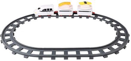 Jongens Meisjes Roterende Sushi Rail Auto Set Elektrische High-Speed Spoorweg Speelgoed Voor Verjaardagsfeestje