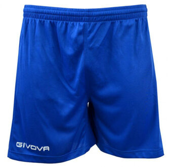 Jongens one u voetbalshort - maat L Blauw