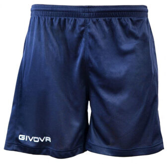 Jongens one u voetbalshort - maat M Blauw