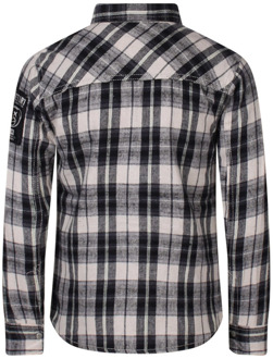 jongens overhemd Antracite - 152-158