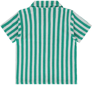 jongens overhemd Groen - 104