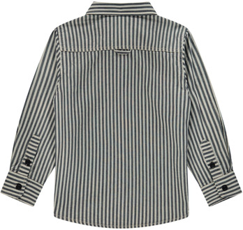 jongens overhemd Marine - 110