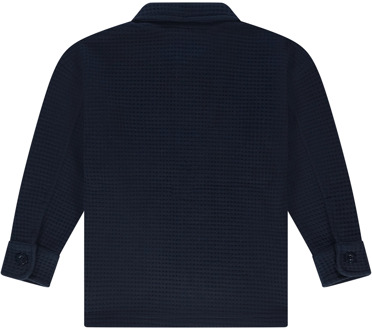 jongens overhemd Marine - 128