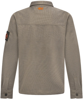 jongens overhemd Taupe - 164-170