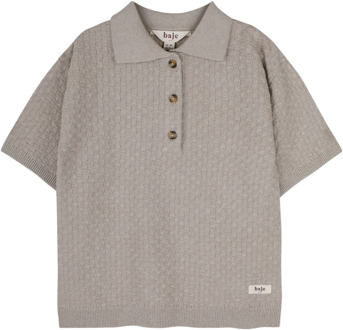 jongens polo Grijs - 98-104