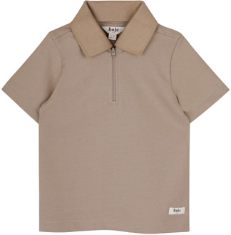 jongens polo Taupe - 86-92