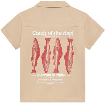 jongens polo Zand - 98