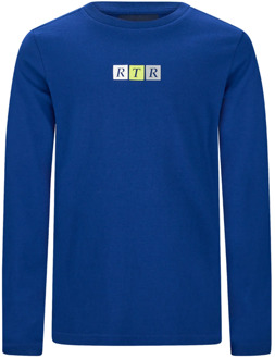 jongens shirt Blauw - 134-140
