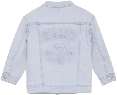 jongens spijkerjas Bleached denim - 140