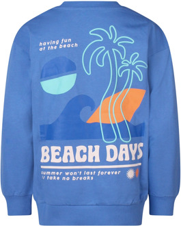 jongens sweater Blauw - 104-110