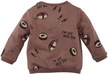 jongens sweater Bruin - 68