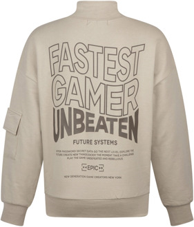 jongens sweater Cement - 140-146