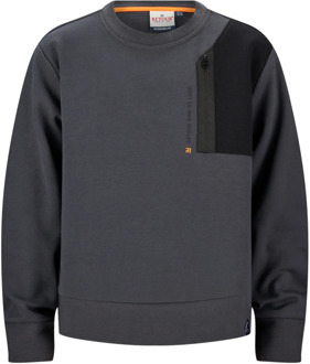 jongens sweater Chaz grijs - 134-140