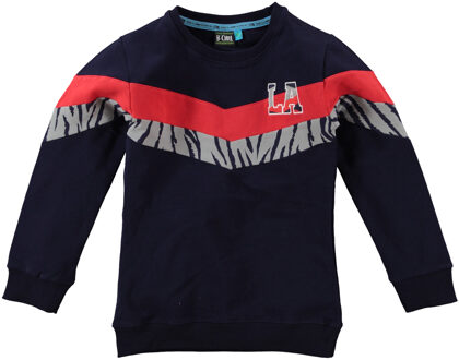 Jongens sweater dexx Blauw - 128/134