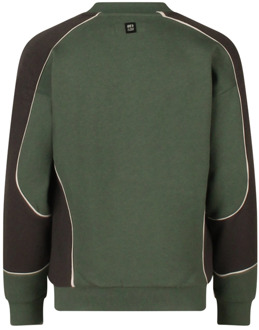 jongens sweater Donker groen - 116-122