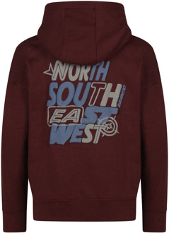 jongens sweater Donker rood - 164-170