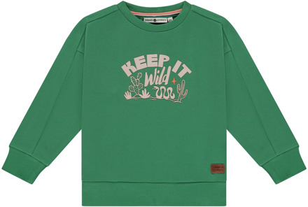 jongens sweater Groen - 110