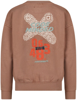 jongens sweater Licht bruin - 140-146