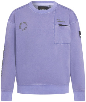 jongens sweater Licht paars - 140-146