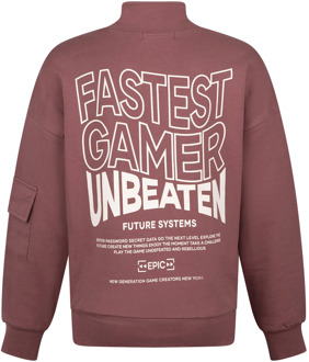 jongens sweater Mauve - 128-134