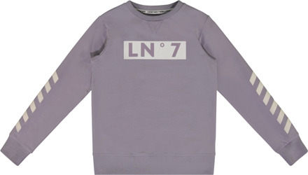 Jongens sweater - Minimal grijs - Maat 98/104