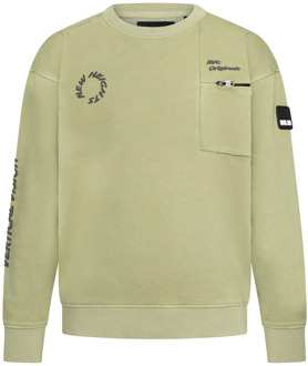 jongens sweater Mos - 128-134