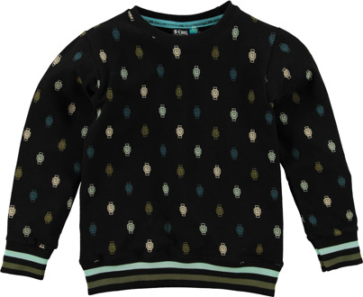 Jongens sweater - Nielson - Multicolor - Maat 98