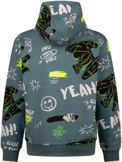 jongens sweater Petrol - 128-134