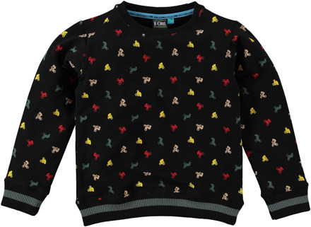 Jongens sweater sam Zwart - 104/110