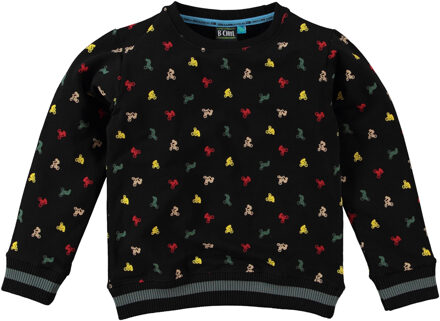 Jongens sweater sam Zwart - 128/134