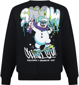 jongens sweater Zwart - 128-134