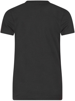 jongens t-shirt Antracite - 140-146