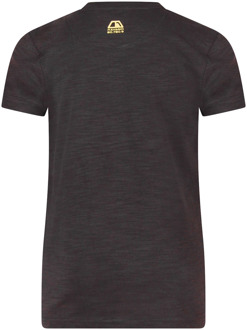 jongens t-shirt Antracite - 176