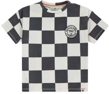 jongens t-shirt Antracite - 98