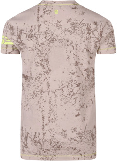 jongens t-shirt Beige - 116-122