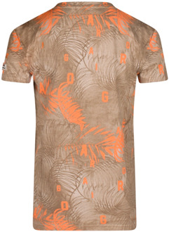 jongens t-shirt Beige - 164-170