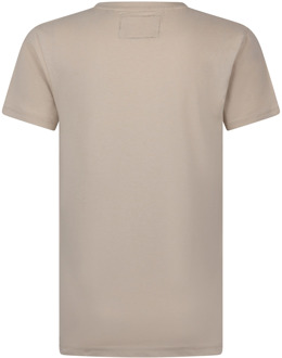 jongens t-shirt Beige - 164-170